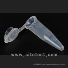 Tubo de microcentrífuga de fondo cónico de 1,5 Ml (4610-1817)